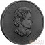 Canada BURNING DEVIL $5 Canadian Maple Leaf Silver coin 2016 Black Ruthenium & Gold Plated 1 oz